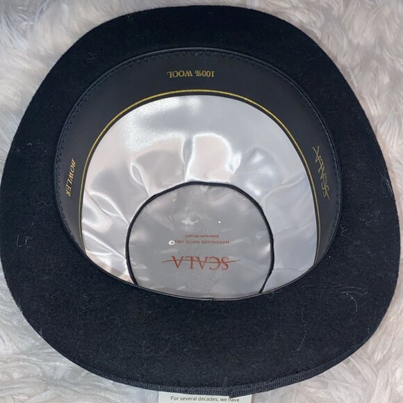 Men's wool felt bowler hat by SCALA - Picture 4 of 9